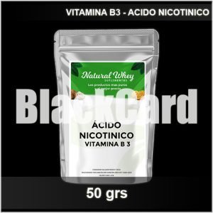 Vitamina B3 - acido nicotinico (NAD) - 50 gr