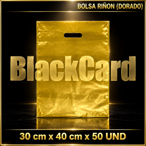 BOLSA RIÑON (DORADO) 30 X 40 X 50 UND