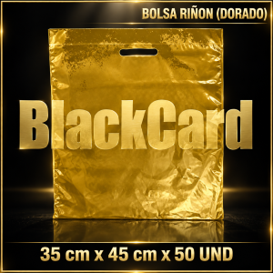 BOLSA RIÑON (DORADO) 35 X 45 X 50 UND