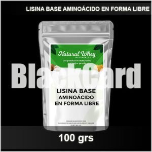 Lisina base aminoácido en forma libre - 100 gr