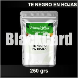 Te negro en hojas - 250 gr