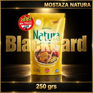 MOSTAZA NATURA x 250 Grs POUCH