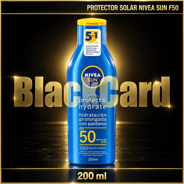 PROTECTOR SOLAR NIVEA SUN F50 x 200 ml