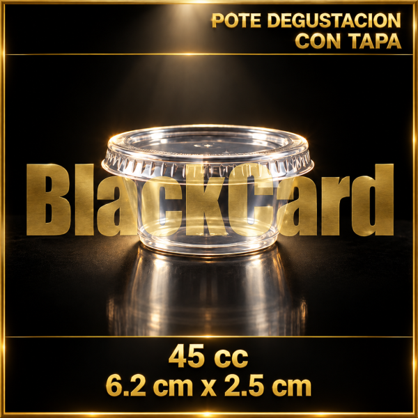 POTE DEGUSTACION CON TAPA 45 CC