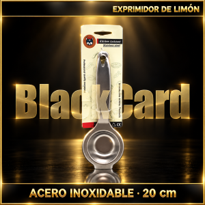 EXPRIMIDOR DE LIMON 20CM ACERO INOXIDABLE