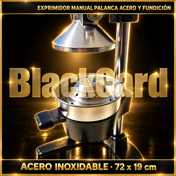 EXPRIMIDOR MANUAL PALANCA ACERO Y FUNDICION