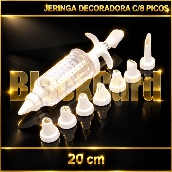 JERINGA DECORADORA C/8 PICOS