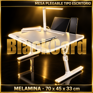 MESA PLEGABLE TIPO ESCRITORIO 70X45X33