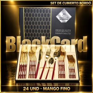 SET DE CUBIERTOS BORDO MANGO FINO