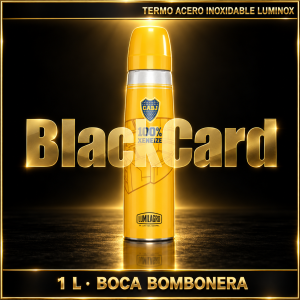 TERMO AC. INOX. "LUMINOX" BOCA BOMBONERA