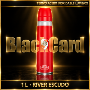 TERMO AC. INOX. "LUMINOX" RIVER ESCUDO