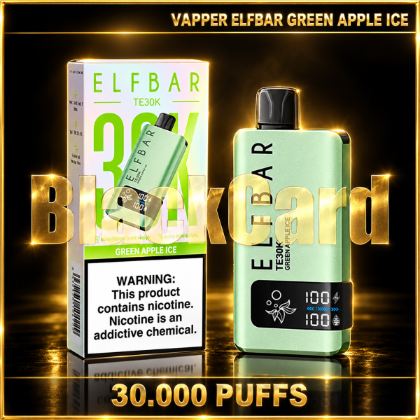 VAPPER ELFBAR 30K GREEN APPLE ICE