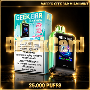 VAPPER GEEK BAR 25K MIAMI MINT