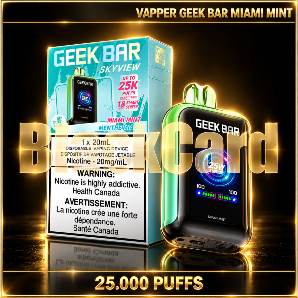 VAPPER GEEK BAR 25K MIAMI MINT