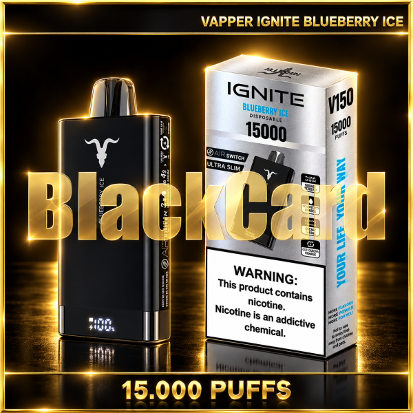 VAPPER IGNITE 15K BLUEBERRY ICE