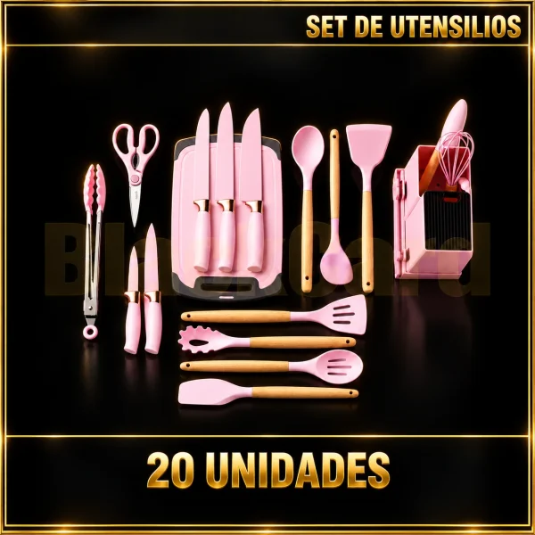 SET DE UTENSILIO X 20