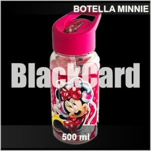 BOTELLA 500ML STRAW TOP MINNIE