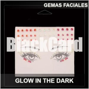 GEMAS FACIALES GLOW IN THE DARK