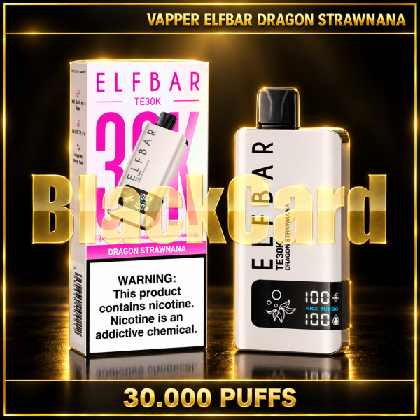 VAPPER ELFBAR 30K DRAGON STRAWNANA