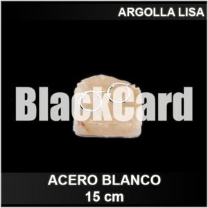 ARGOLLA LISA (1,5CM) (ACERO BLANCO)