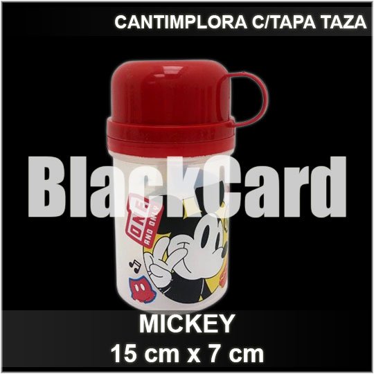 CANTIMPLORA C/TAPA TAZA MICKEY 15X7CM