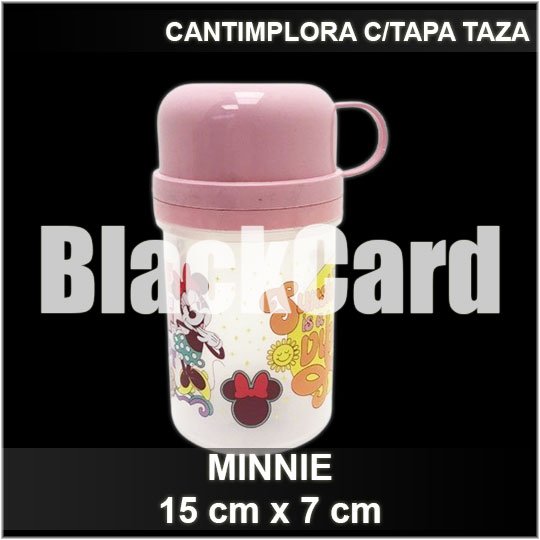 CANTIMPLORA C/TAPA TAZA MINNIE 15X7CM