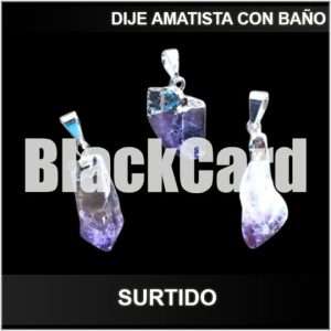 DIJE AMATISTA CON BAÑO