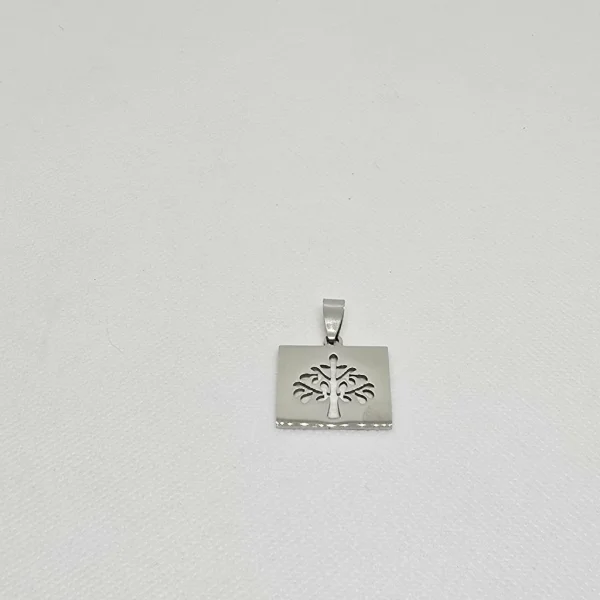 DIJE ÁRBOL DE LA VIDA EN CUADRADO (A.Q.) - Imagen 2