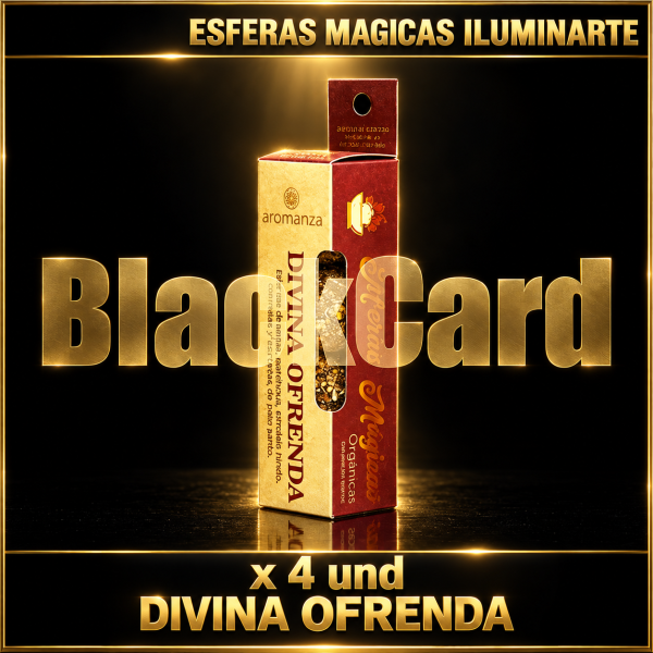 ESFERAS MAGICAS PREMIUM DIVINA OFRENDA X4 AROMANZA
