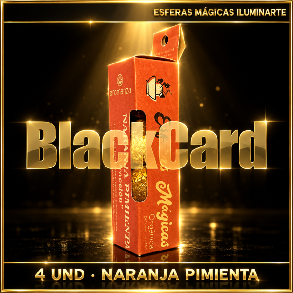 ESFERAS MAGICAS PREMIUM NARANJA PIMIENTA X4 AROMANZA