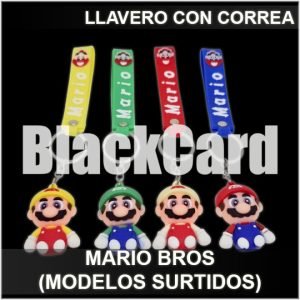 LLAVERO MARIO BROS CON CORREA (MODELO SURTIDO)