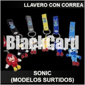 LLAVERO SONIC CON CORREA (MODELO SURTIDO)