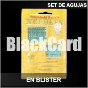 SET DE AGUJAS EN BLISTER