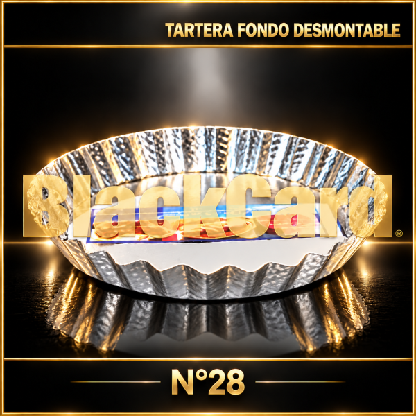 TARTERA FONDO DESMONTABLE Nº28
