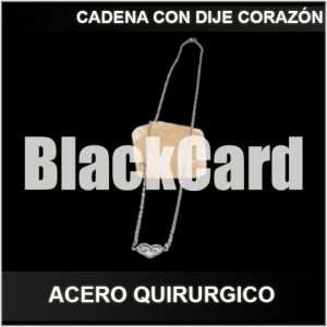 CADENA CON DIJE CORAZÓN (A.Q.)
