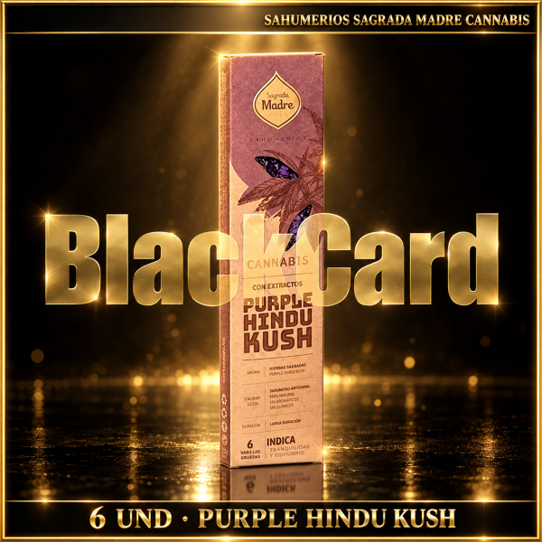 SAHUMERIOS SAGRADA MADRE CANNABIS – PURPLE HINDU KUSH (INDICA)
