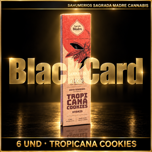 SAHUMERIOS SAGRADA MADRE CANNABIS – TROPICANA COOKIES (HYBRID)