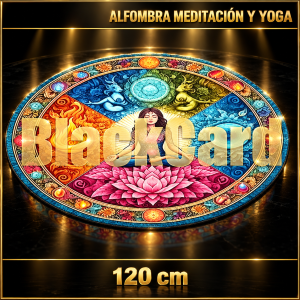 ALFOMBRA MEDITACION Y YOGA 120 CM