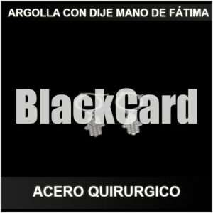 ARGOLLA CON DIJE MANO DE FÁTIMA (A.Q.)