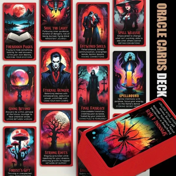 CARTAS DEL ORACULO BLOOD MOON - Imagen 2