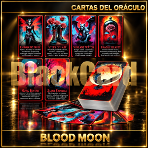 CARTAS DEL ORACULO BLOOD MOON
