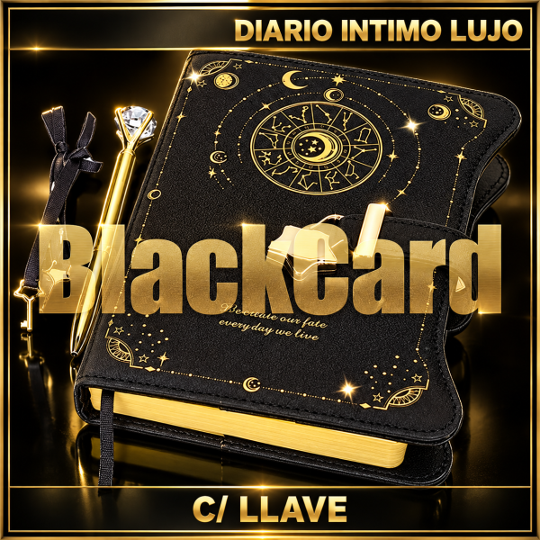 DIARIO INTIMO LUJO CON LLAVE