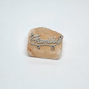 DIJE PERCHA PARA DOS "FAMILIA" (A.Q)