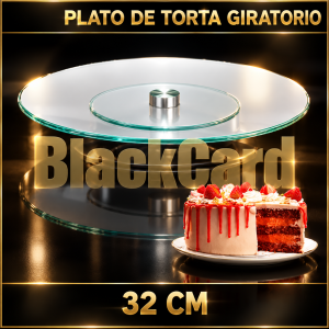 PLATO DE TORTA GIRATORIO 32CM