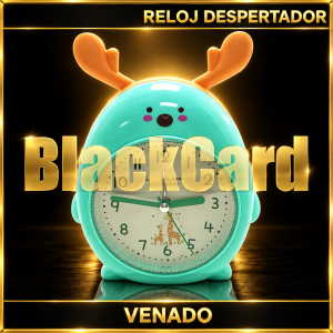 RELOJ DESPERTADOR DISEÑO VENADITO