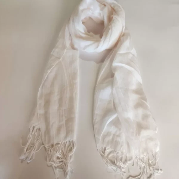 CHALINA LISA CON FLECOS (BLANCO)