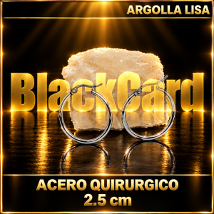 ARGOLLA LISA (2,5 CM) (A.Q.)