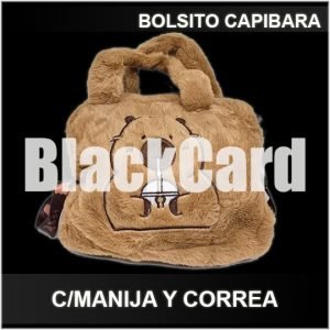 BOLSITO CAPIBARA CON MANIJA Y CORREA