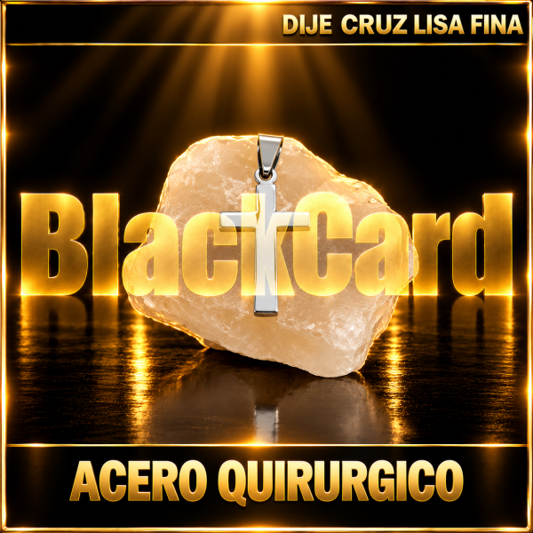 DIJE CRUZ LISA FINA (A.Q)