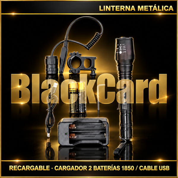 LINTERNA METALICA (MX-330-2)